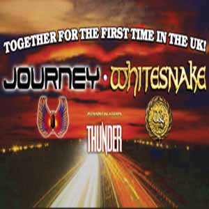JOURNEY WHITESNAKE THUNDER